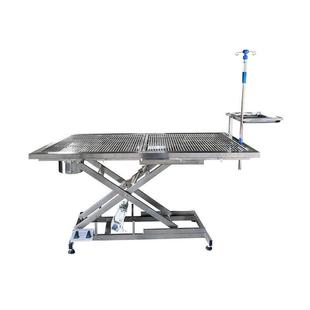 宠物手术台医院动物恒温电动手术床电动不锈钢升降美容台