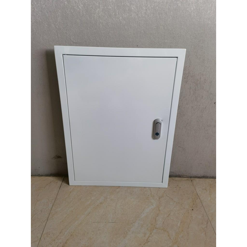 不锈钢烤漆水表箱电表箱盖框边和门板检修口宽40 60卡墙固定耳送