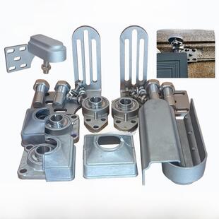 不锈钢材质大门门轴庭院大门重型天地轴合页上下转轴天地轴承