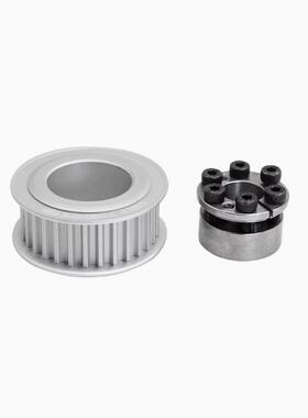 S5M34齿免键式胀紧套同步带轮S5M100-150 200 250 F型 E型S5M34齿