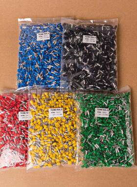 E6012 欧式端子冷压 插针管型端子接线端子铜鼻子VE6012 针型端子