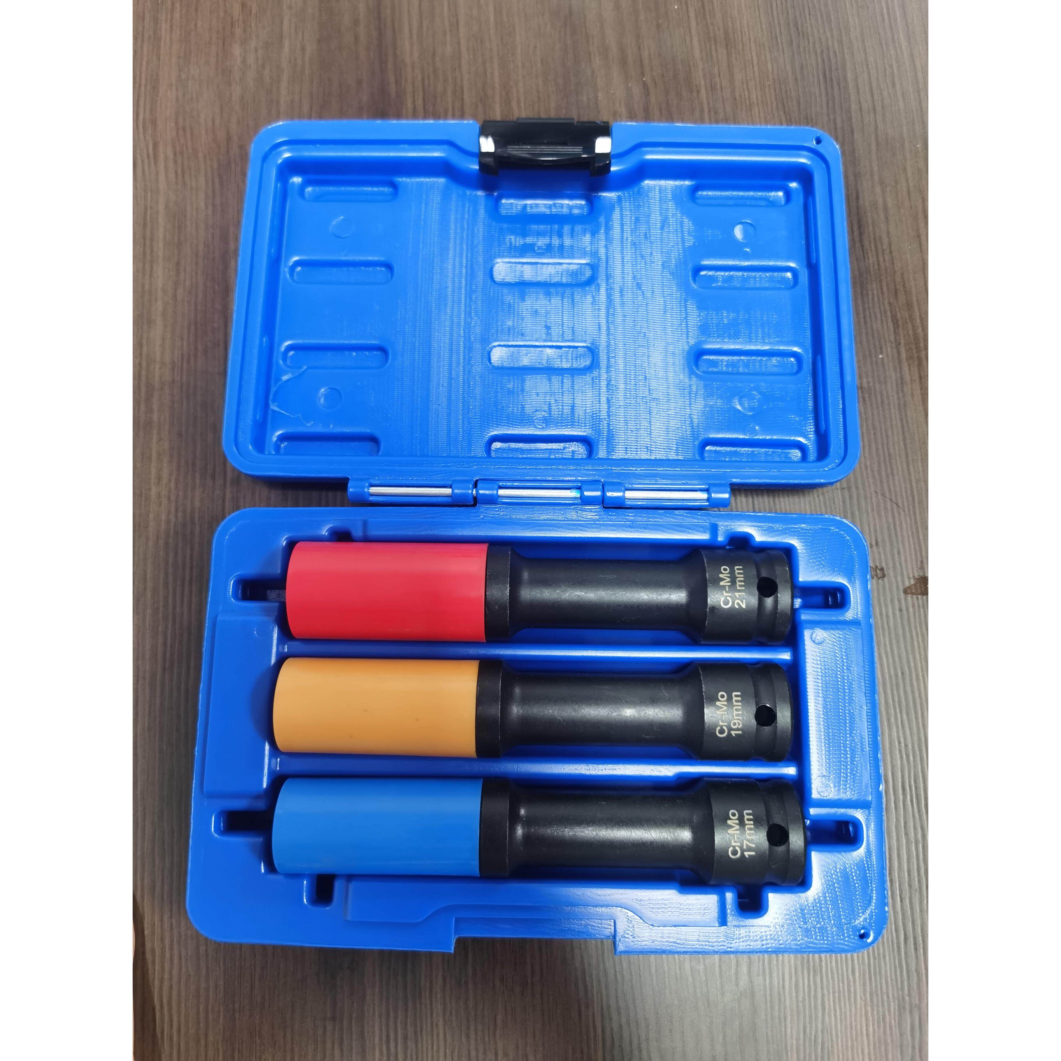 保证更换! !加长15cm轮胎螺丝拆卸套轮毂保护套17Mm19Mm21Mm
