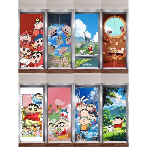 采购产品电梯门套贴纸，高端，一个梯子，一个电梯门套装饰贴纸，