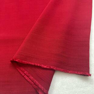 栗色天丝麻柔软亲肤丝绸衬衫连衣裙汉茶套装防晒服阔腿套装面料