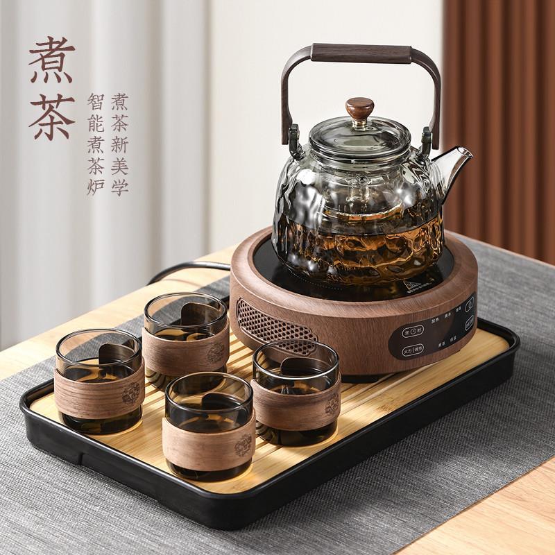 玻璃泡茶壶家用养生煮茶壶耐高温茶具套装电陶炉专用烧水壶器具