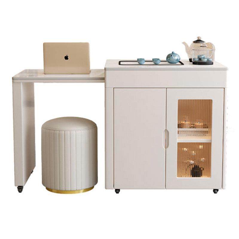 轻奢岩板可伸缩茶桌椅组合家用阳台小户型移动泡茶台烧水壶一体,住宅家具,家用茶台/茶桌,淘宝优惠券,粉丝福利购,淘宝优惠卷