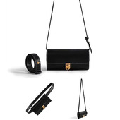 赵昭仪同款 Bob Ore包宝澜 Aria铅笔包高级时尚 单肩斜挎真皮包