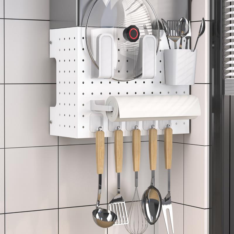 燃气热水器遮挡罩燃气管道遮挡置物架壁挂炉热水器水管遮挡装饰盖