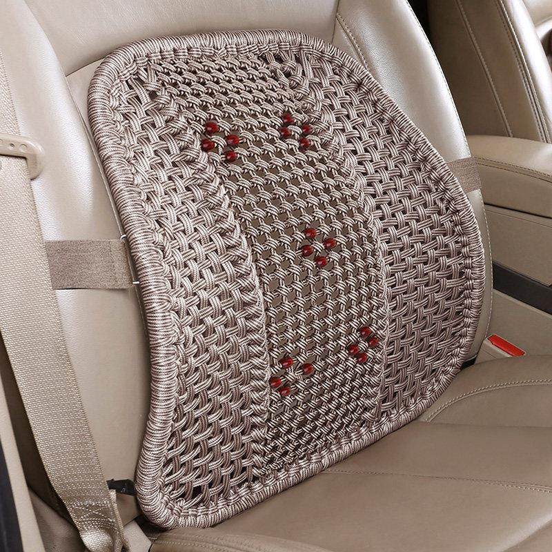 汽车腰靠车用靠背垫手编冰丝透气座椅腰枕车载腰垫办公座椅护腰垫,汽车用品/电子/清洗/改装,腰靠,淘宝优惠券,粉丝福利购,淘宝优惠卷