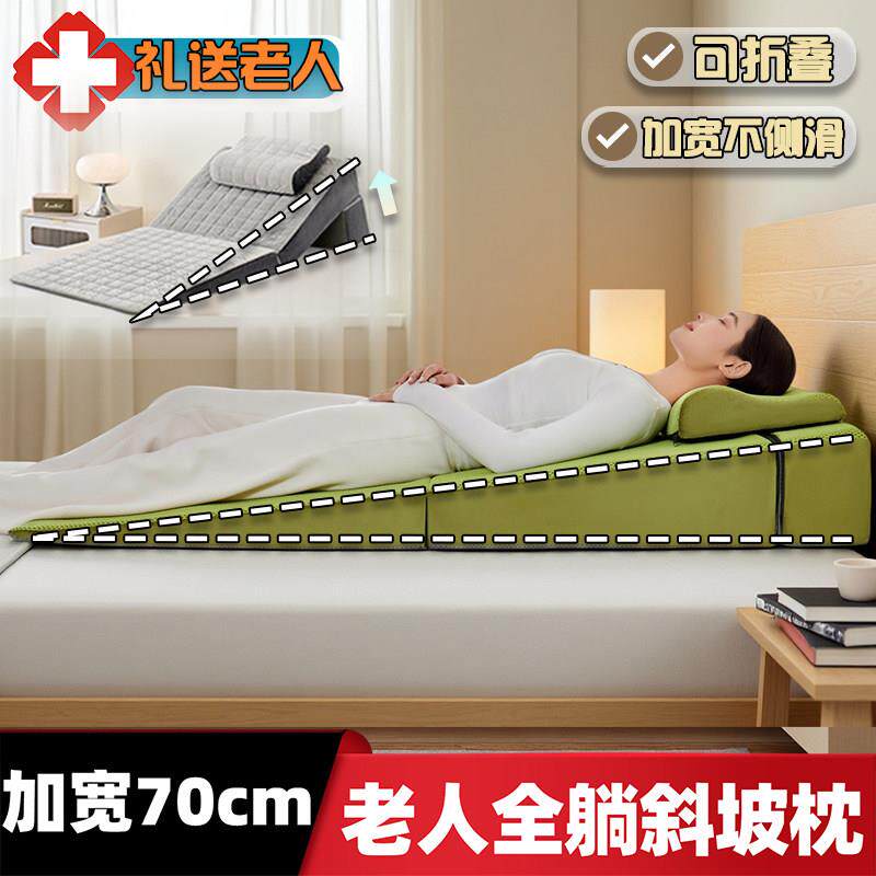 全躺胃食管防反流斜坡床垫老人术后卧床护理靠背垫孕妇保胎体位垫 - 实物图