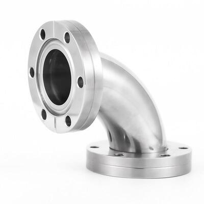 CF不锈钢超高真空活套90度弯头CF16/25/40/50/63/80/CF100/CF160