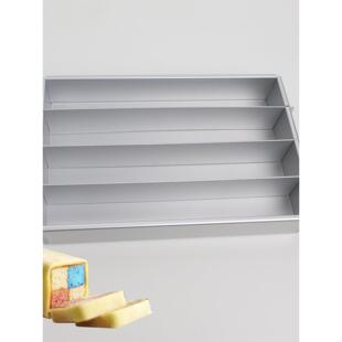 30x20新品英式巴腾堡蛋糕模具方形活动分拆可调节大小方形蛋糕模