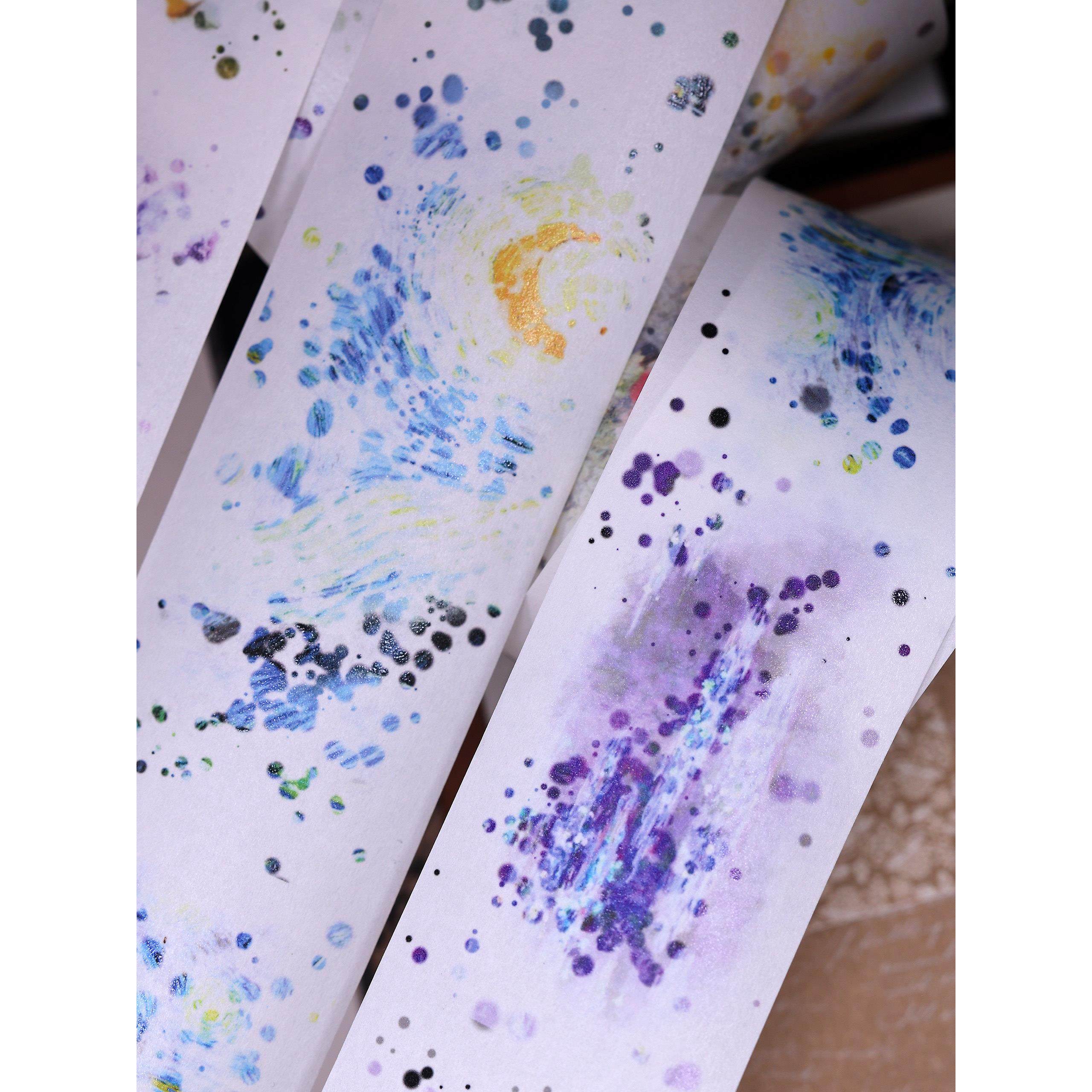 小白家文创新品【大艺术家】复古打底大背景和纸PET咕卡手帐胶带,文具电教/文化用品/商务用品,和纸胶带,淘宝优惠券,粉丝福利购,淘宝优惠卷