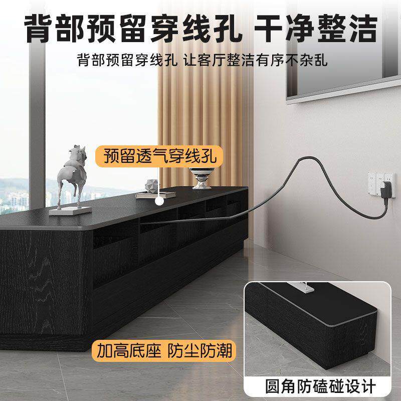 岩板电视柜落地客厅北欧风茶几组合套装轻奢小户型卧室加厚电视柜