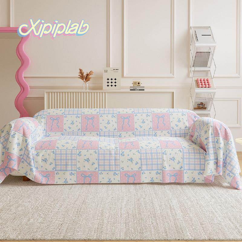 xipiplab韩系可爱家用沙发巾全包式四季通用沙发套罩防尘盖布巾