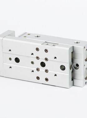 雅德客户型滑台气缸HLQ6/8/12/16/25/20X10S-30S*40S/50S/20S/SB/