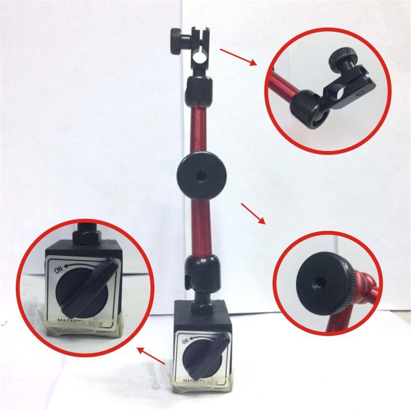 磁性杠杆百分表座 较表座 机械万向小表座 磁性表座