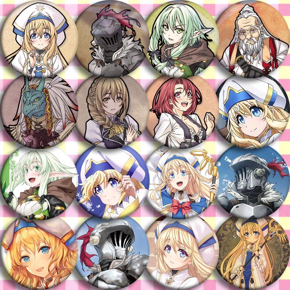 哥布林杀手 动漫徽章胸章 二次元周边吧唧 女神官挂件海报画