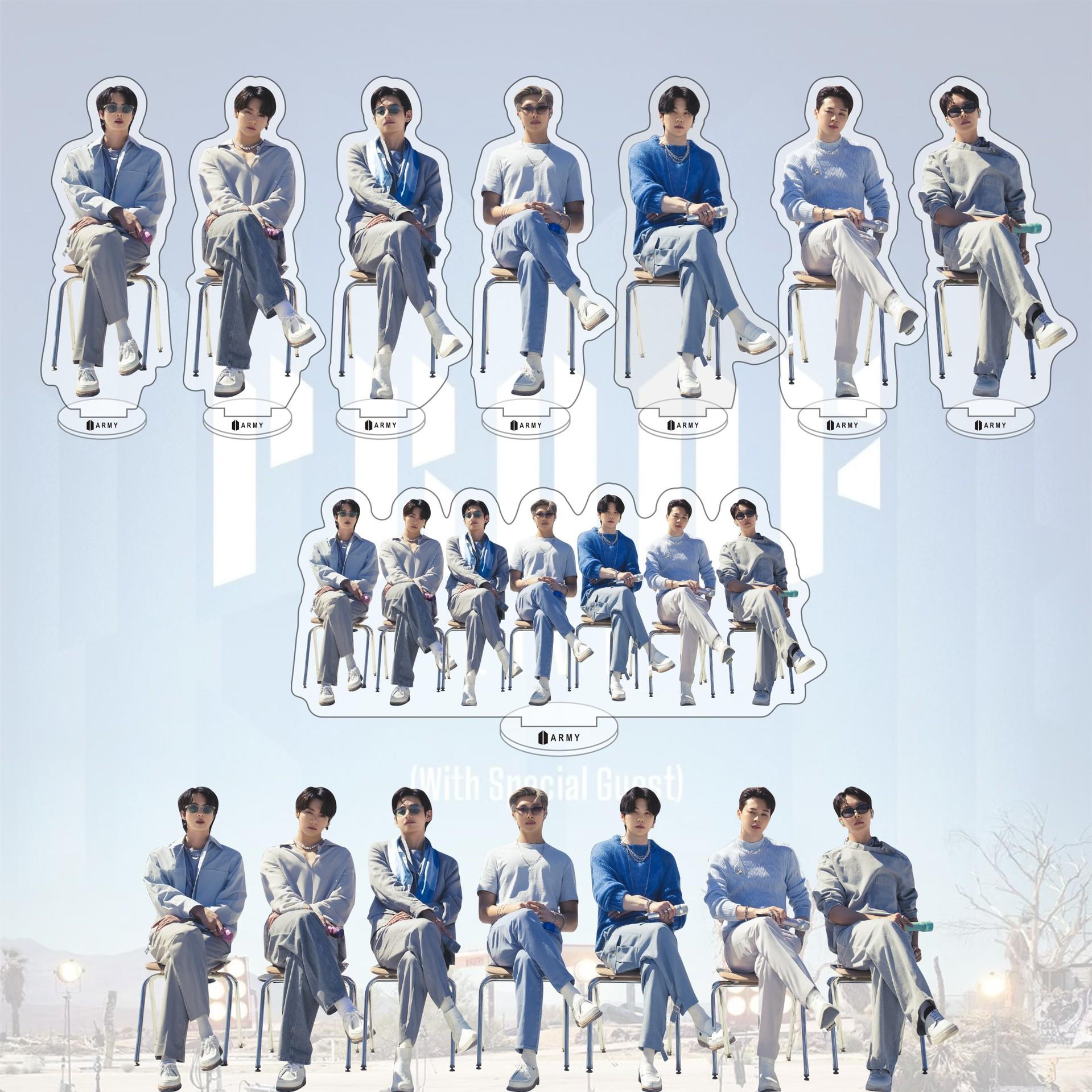 新款Proof,Live透明双面亚克力立牌明星周边同款