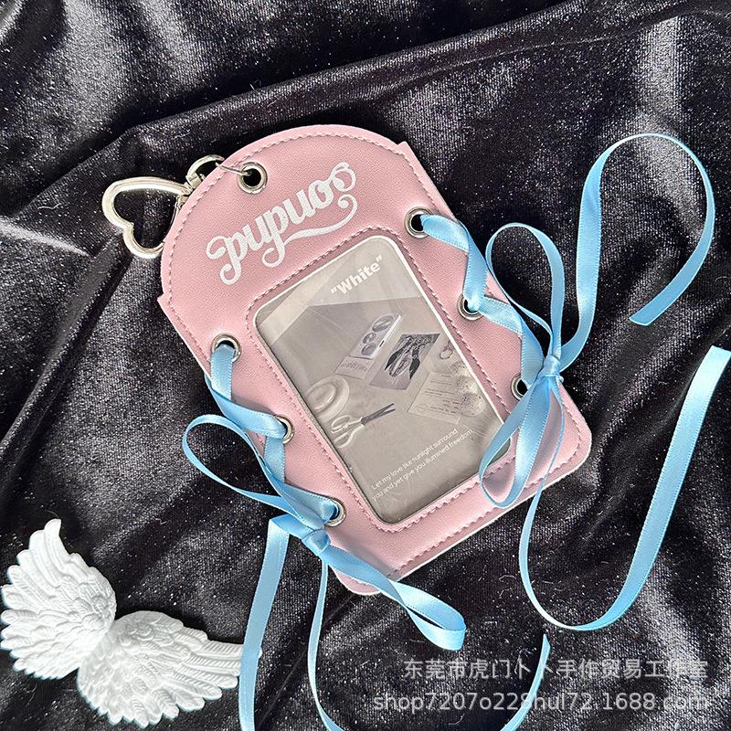 挂件谷美卡套ins风动漫周边卡通小卡咕卡证件保护套diy装饰材料包
