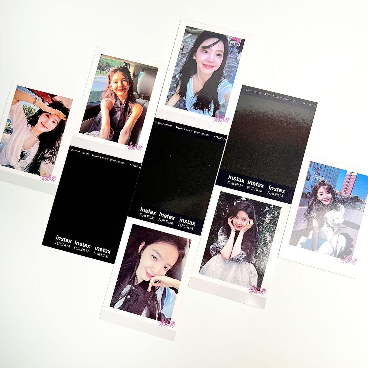 章若楠拍立得lomo卡写真周边ins韩风小卡高颜值甜美应援三寸原创