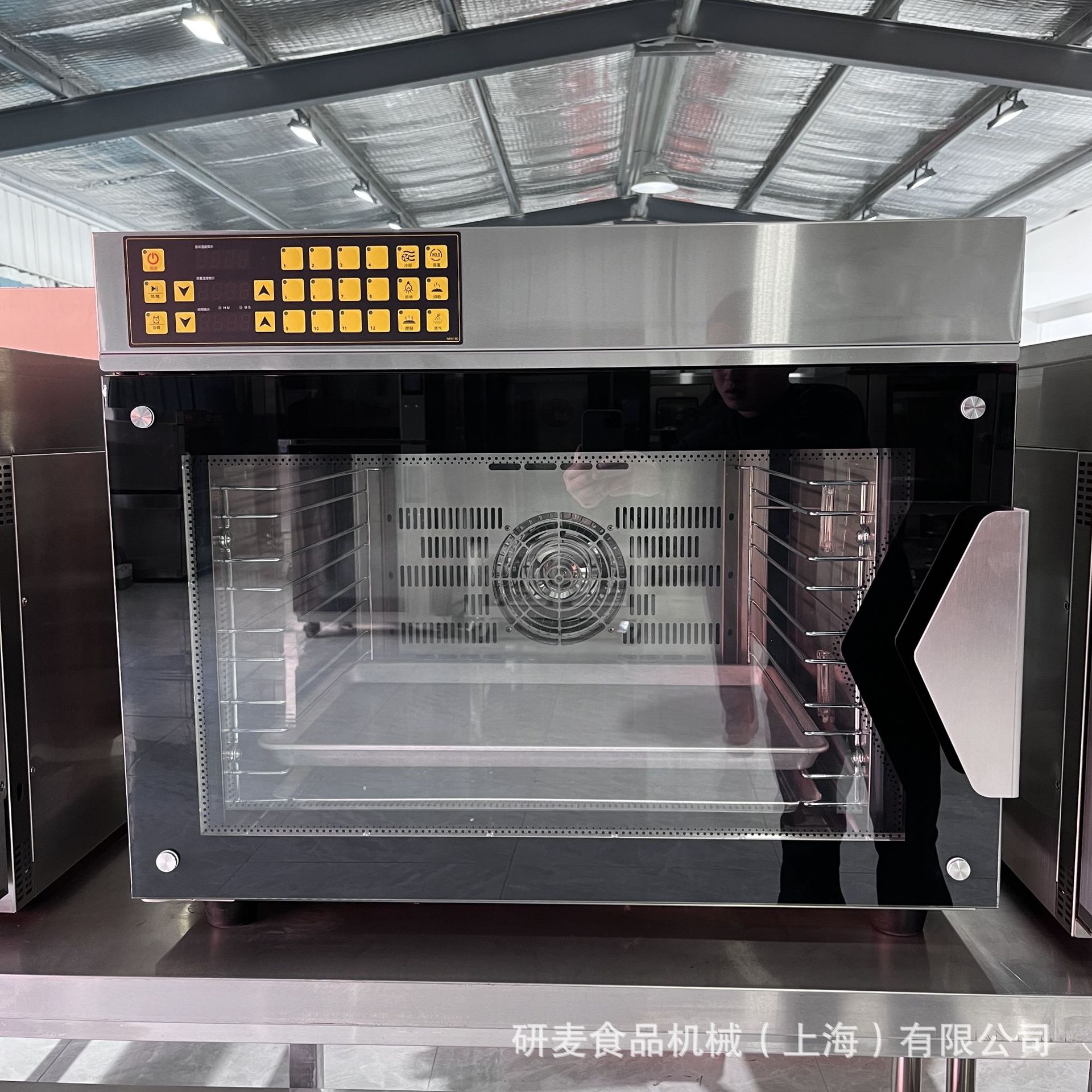 研麦商用食品烤炉 小型4盘热风炉Bakery equipment 5盘面包烤箱