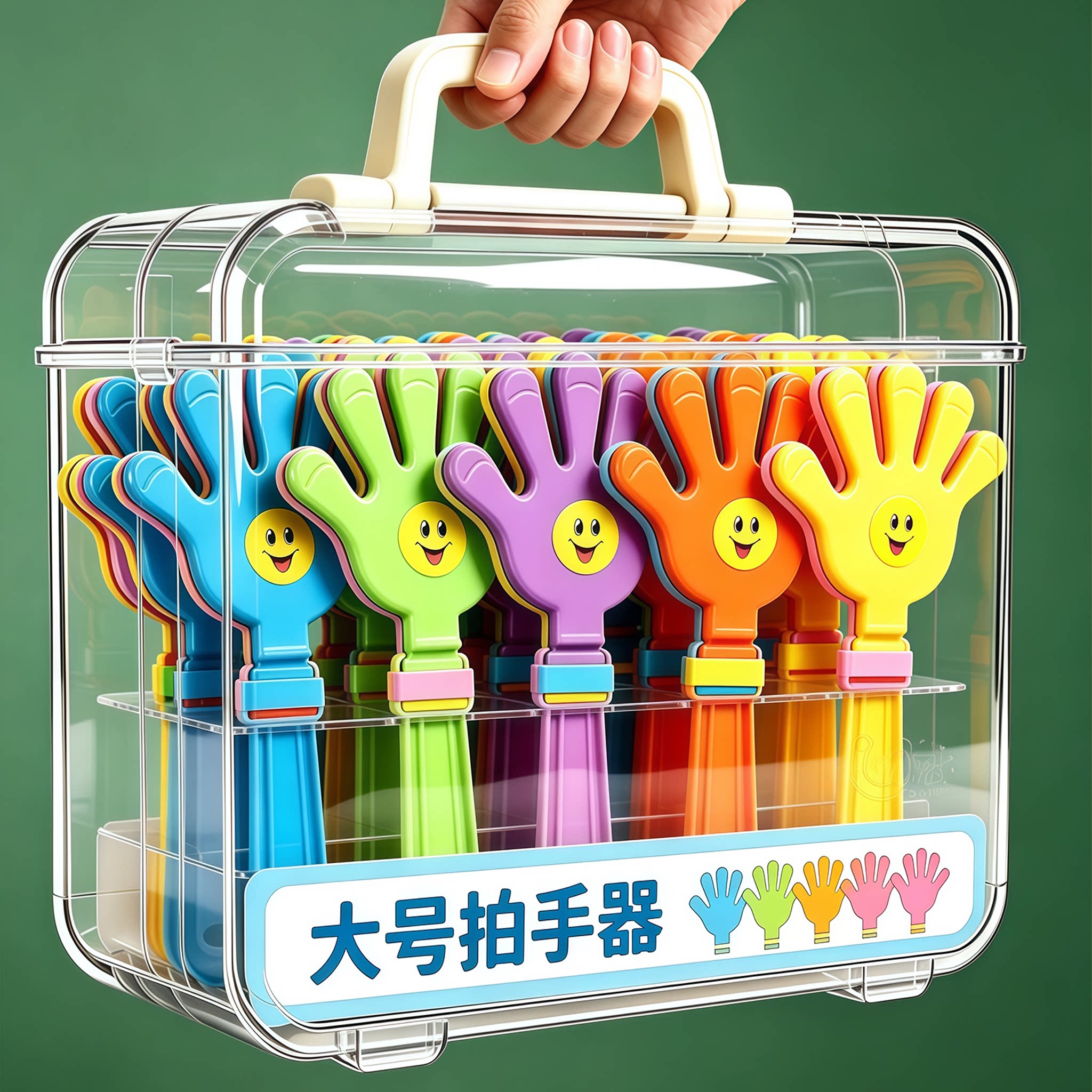 鼓掌拍丨拍手器拍拍手大号手掌拍塑料玩具小手拍巴掌演唱会气氛拍