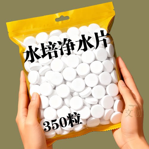 水培植物净水片鲜花花卉保鲜剂不臭水碗莲专用杀菌消毒片净化水质
