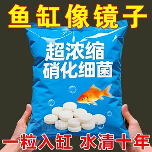 硝化细菌鱼缸专用净水剂胶囊养鱼净化水质消化培养活菌分解鱼粪便