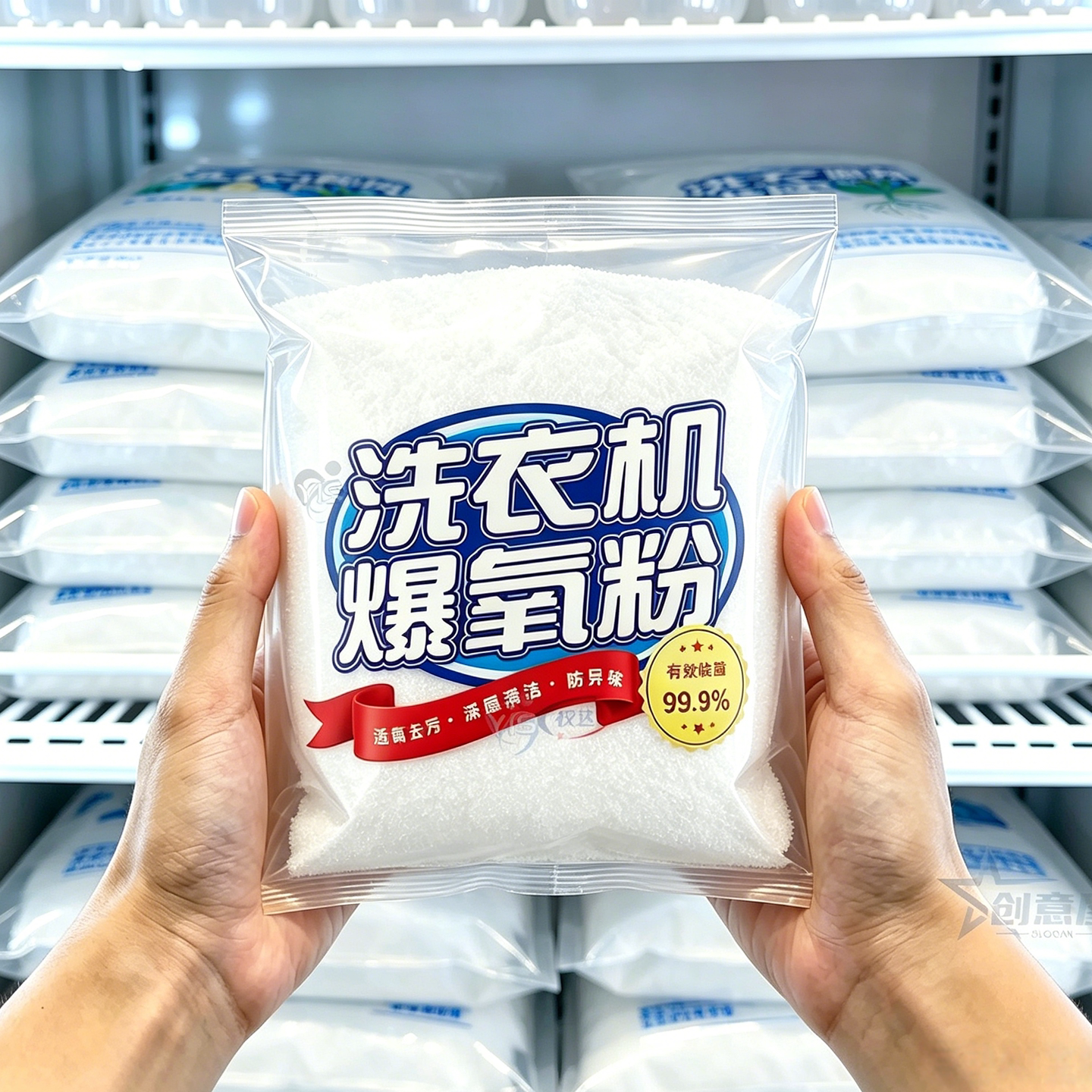 洗衣机爆氧粉清洗剂清洁除菌除螨家用滚筒波轮全自动杀菌消毒除垢