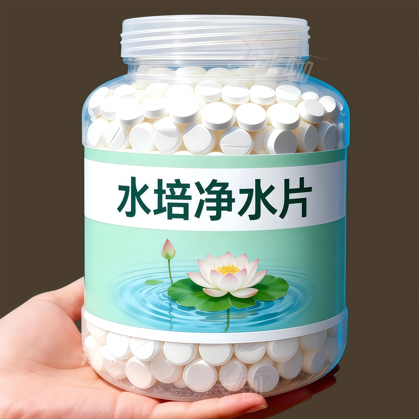 净水片养护水培绿植水质长期清澈