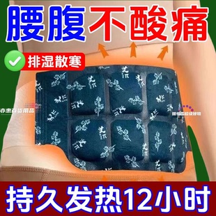 艾草暖腰贴暖腹护腰腹发热大姨妈贴艾热艾草腰椎热敷蕲艾蒸汽腰贴