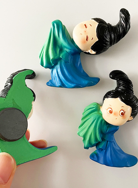 中国风可爱人物冰箱贴磁贴只此青绿创意古典文创装饰磁力贴磁吸铁