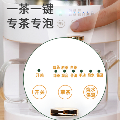 零泡商务萃茶机煮茶壶养生壶电陶炉泡茶机智能茶饮机烧水喷淋自动