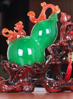 客厅招财貔貅葫芦摆件家居饰品乔迁新居家用电视柜摆设酒柜装饰品