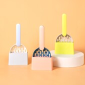 猫砂铲猫铲屎铲子猫屎铲套装 铲屎工具大号细孔豆腐砂铲收纳 一体式