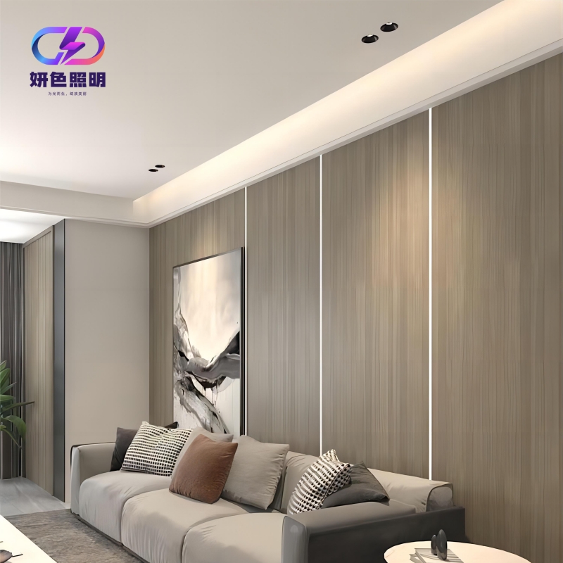 铝合金灯槽嵌入式线型灯悬浮洗墙灯铝槽led线性吊顶预埋反光灯槽