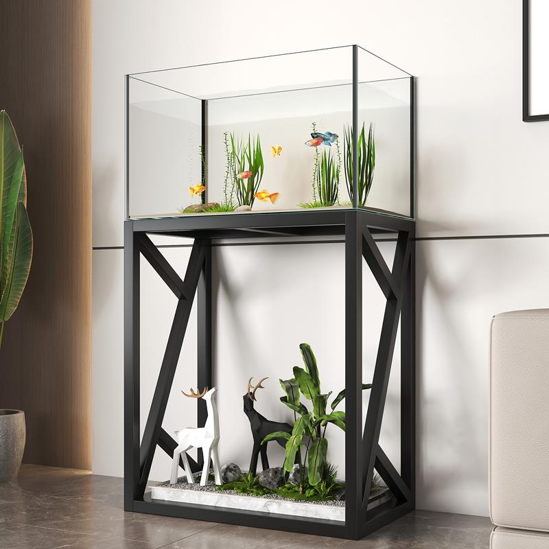 鱼缸架双层鱼缸柜底座长方形鱼缸底架鱼缸柜子鱼缸桌子鱼缸架定制
