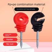 电子围栏绝缘子自攻螺丝绝缘子电子围栏20KV高压绝缘子补线绝缘钩