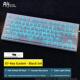 R87机械键盘有线茶红绿轴电子竞技游戏定制垫片全键热插拔套件