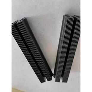 立式三边封背封铁弗龙防粘加热铝块包装机罐装机封口横封切刀配件