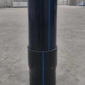 新型PVC排水管110管160管200管PE排水管砸不烂防晒灌溉管预埋穿线