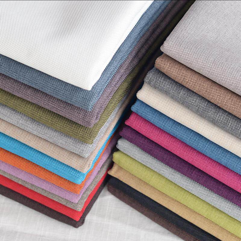 高档细亚麻布料棉麻面料沙发垫子四季通用沙发套罩沙发巾沙发罩