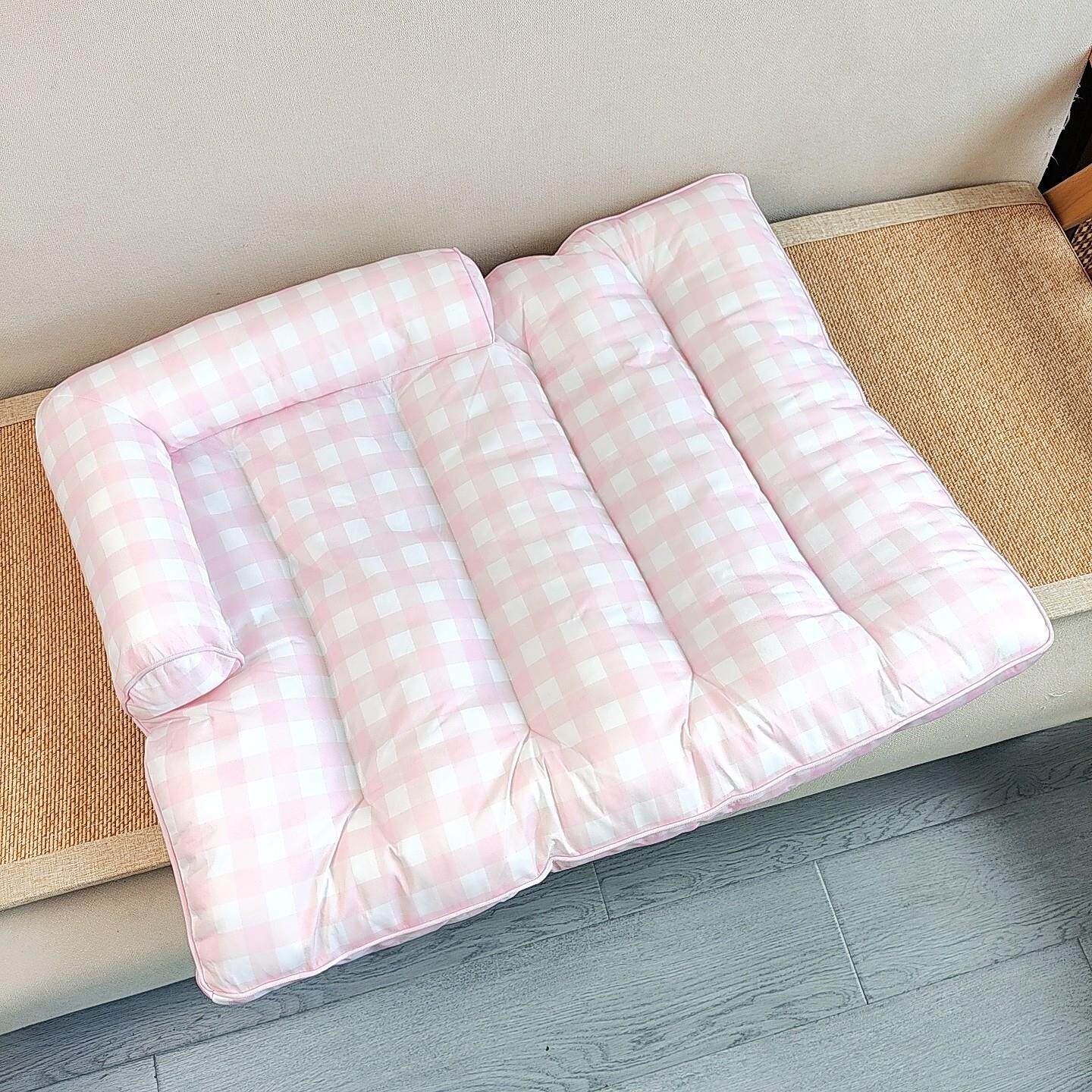 宠物凉垫夏季冰丝凉感冷感窝降温狗窝枕头垫四季泰迪比熊