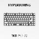 Pt.1 铝 75客制化机械键盘PT75配件PC FR4 碳纤维定位板 TKD