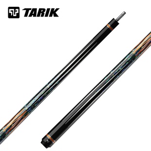 TARIK塔里克台球杆银河系列多层结构后把1/2分体式专用镶嵌桌球杆