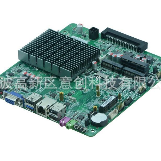 开发INTEL电脑J1900迷你工控机电脑主板双网口小主机itx电脑主板