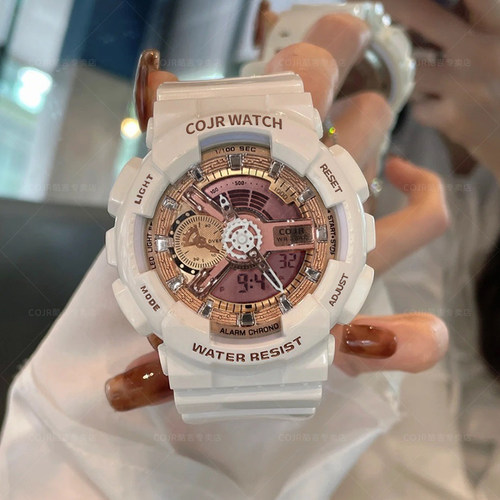 高颜值运动风初高中生儿童电子表