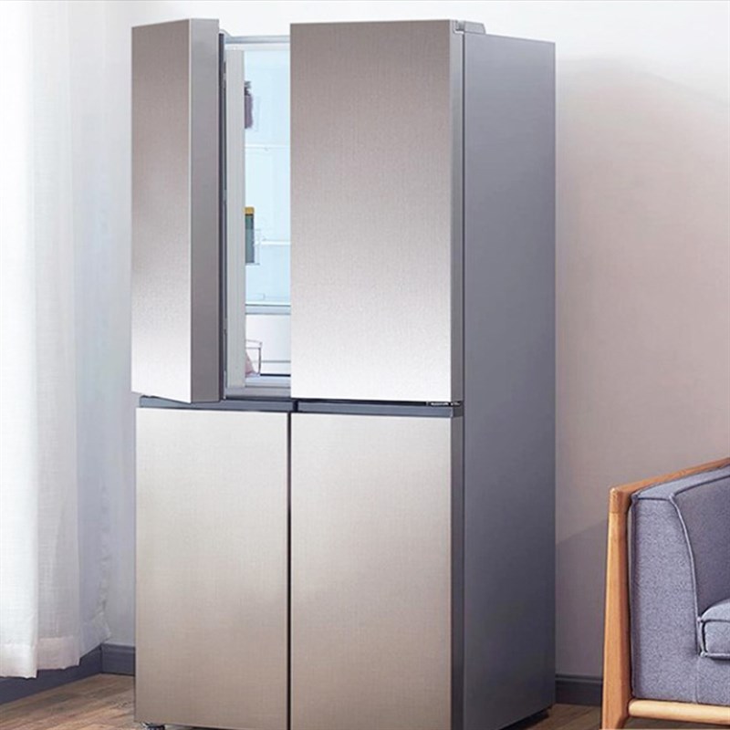 电梯门轿厢贴纸家具冰箱橱柜装饰贴膜仿金属拉丝墙贴自粘门贴翻新