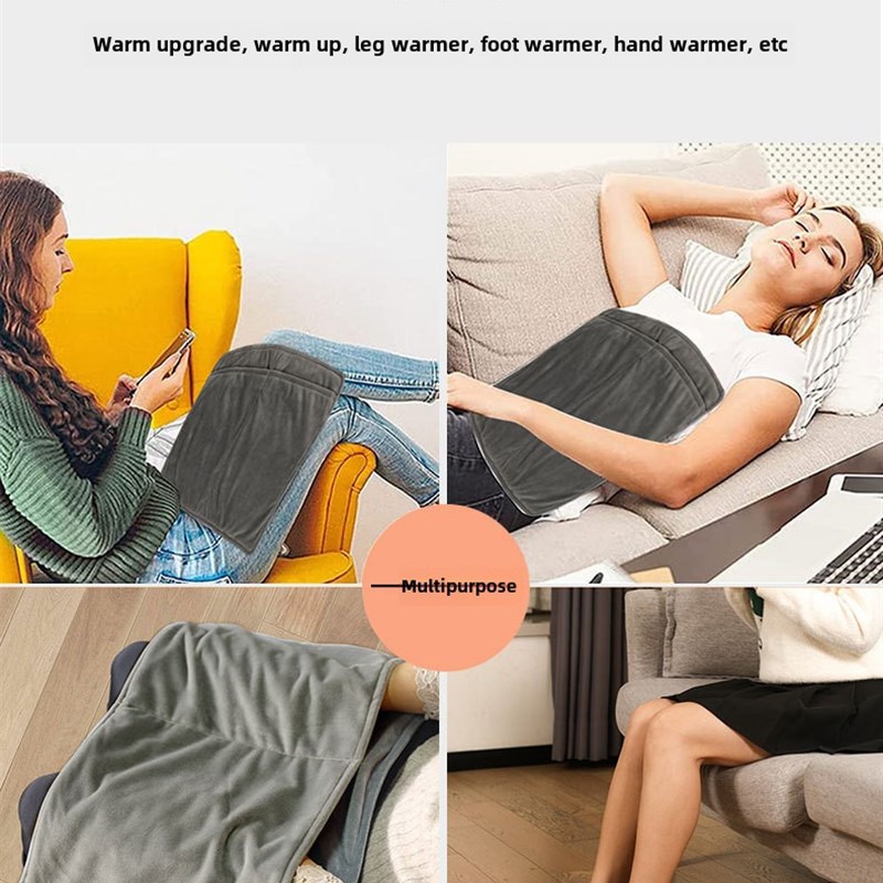 石墨烯帐篷露营小型电暖毯USB电热垫办公室车载迷你电热毯